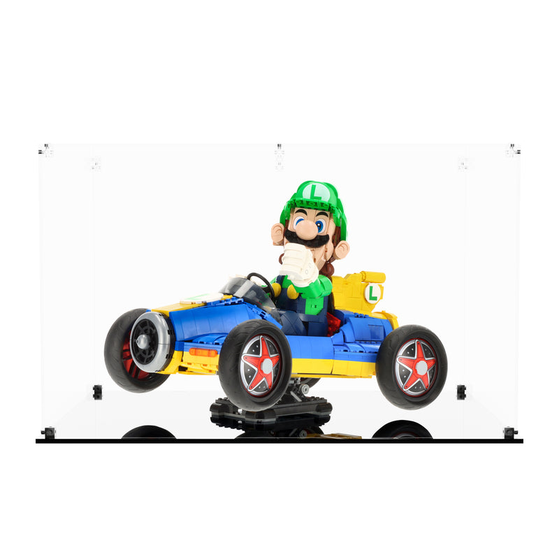 Load image into Gallery viewer, LEGO 72050 Mario Kart – Luigi &amp; Mach 8 - Display Case
