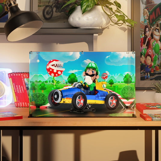 LEGO 72050 Mario Kart – Luigi & Mach 8 - Display Case