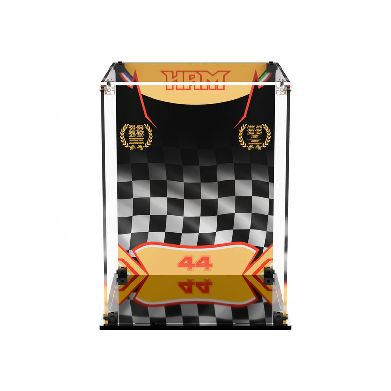Load image into Gallery viewer, LEGO 43022 Scuderia Ferrari HP Lewis Hamilton Helmet - Display Case
