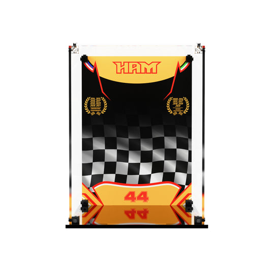 LEGO 43022 Scuderia Ferrari HP Lewis Hamilton Helmet - Display Case