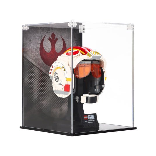 Lego 75327 Luke Skywalker (Red Five) Helmet - Display Case