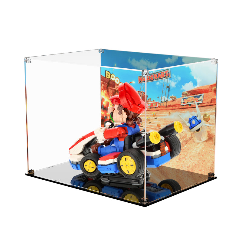 Load image into Gallery viewer, LEGO 72037 Mario Kart – Mario &amp; Standard Kart - Display Case
