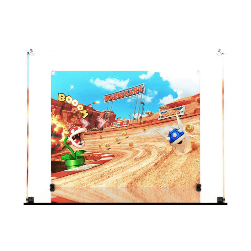 Load image into Gallery viewer, LEGO 72037 Mario Kart – Mario &amp; Standard Kart - Display Case
