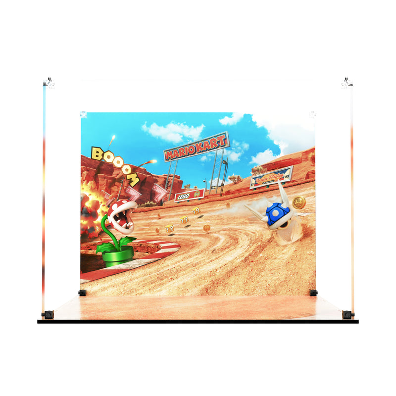 Load image into Gallery viewer, LEGO 72037 Mario Kart – Mario &amp; Standard Kart - Display Case
