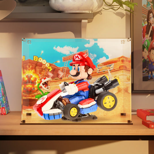 LEGO 72037 Mario Kart – Mario & Standard Kart - Display Case