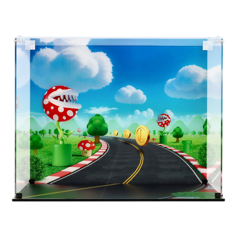 Load image into Gallery viewer, LEGO 72037 Mario Kart – Mario &amp; Standard Kart - Display Case
