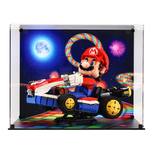 LEGO 72037 Mario Kart – Mario & Standard Kart - Display Case