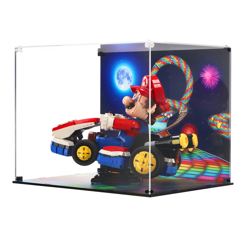 Load image into Gallery viewer, LEGO 72037 Mario Kart – Mario &amp; Standard Kart - Display Case
