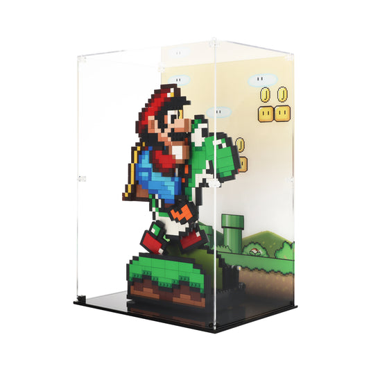 Mario Display Set Lego 71438 Super Mario World: Mario & Yoshi - Display Case