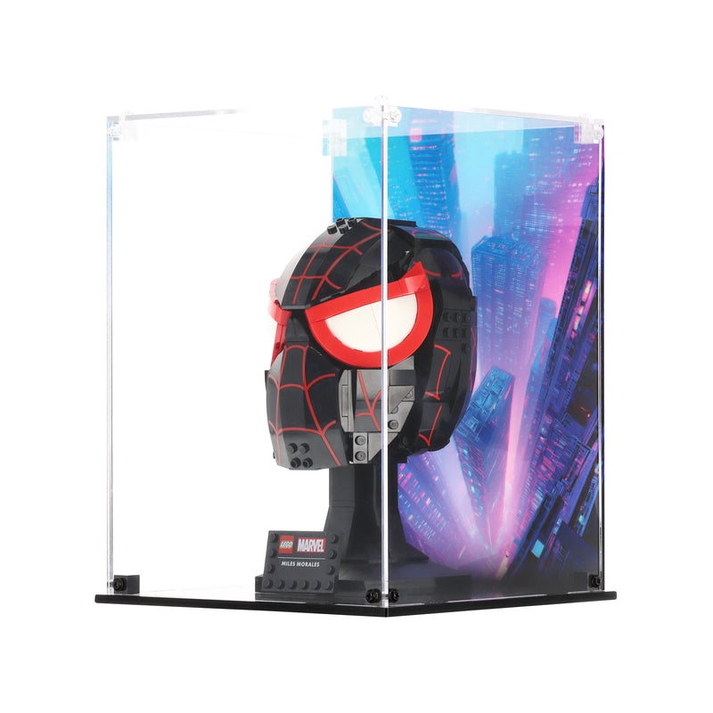Load image into Gallery viewer, LEGO 76329 Miles Morales&#39; Mask - Display Case
