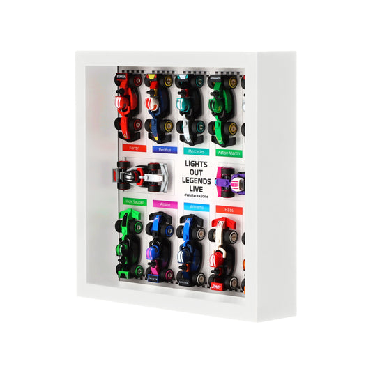 LEGO 71049 F1 Collectible Race Cars Display Compatible with Ikea SANNAHED Frame