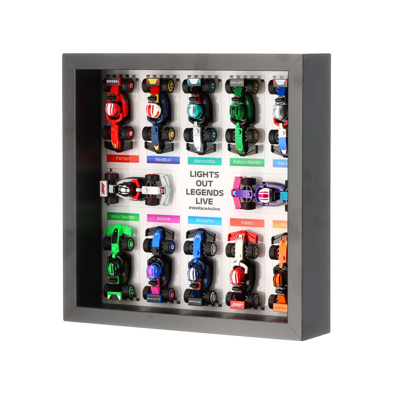 Load image into Gallery viewer, LEGO 71049 F1 Collectible Race Cars Display Compatible with Ikea SANNAHED Frame
