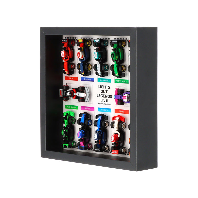 Load image into Gallery viewer, LEGO 71049 F1 Collectible Race Cars Display Compatible with Ikea SANNAHED Frame
