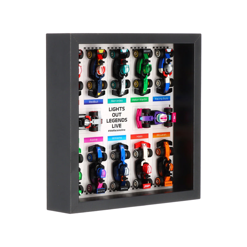 Load image into Gallery viewer, LEGO 71049 F1 Collectible Race Cars Display Compatible with Ikea SANNAHED Frame
