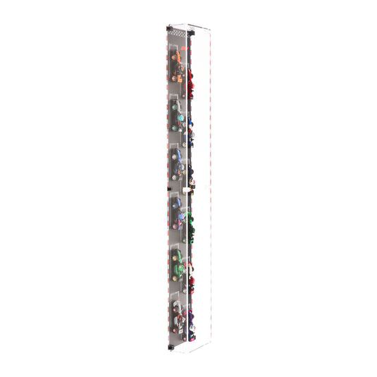 Wall Mounted Display Case for LEGO F1 Collectible Race Cars (71049)