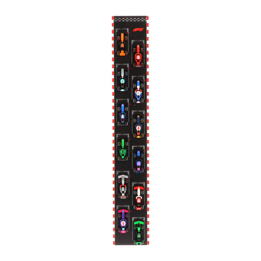 Wall Mounted Display for LEGO F1 Collectible Race Cars (71049)