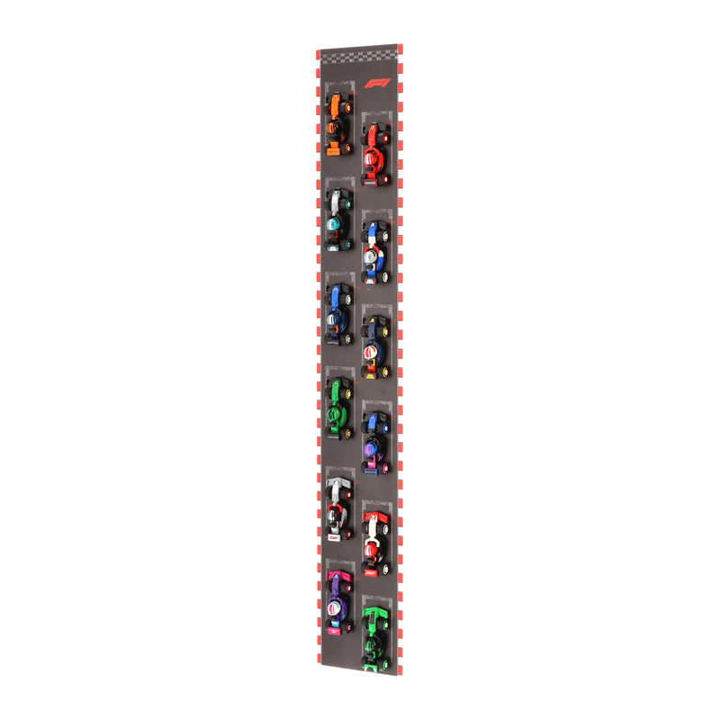 Load image into Gallery viewer, Wall Mounted Display for LEGO F1 Collectible Race Cars (71049)
