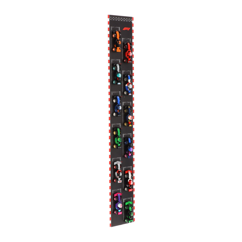 Load image into Gallery viewer, Wall Mounted Display for LEGO F1 Collectible Race Cars (71049)
