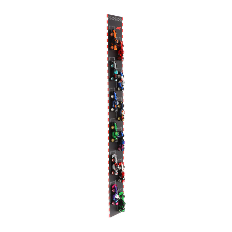 Load image into Gallery viewer, Wall Mounted Display for LEGO F1 Collectible Race Cars (71049)
