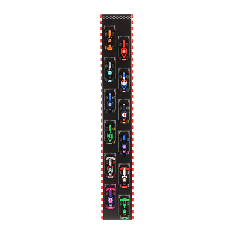 Load image into Gallery viewer, Wall Mounted Display for LEGO F1 Collectible Race Cars (71049)
