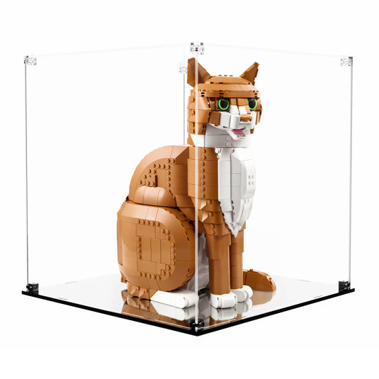 LEGO 21376 Orange Cat - Display Case