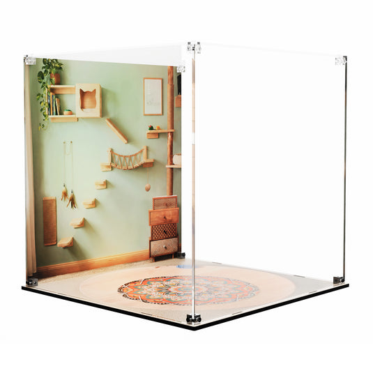 LEGO 21376 Orange Cat - Display Case