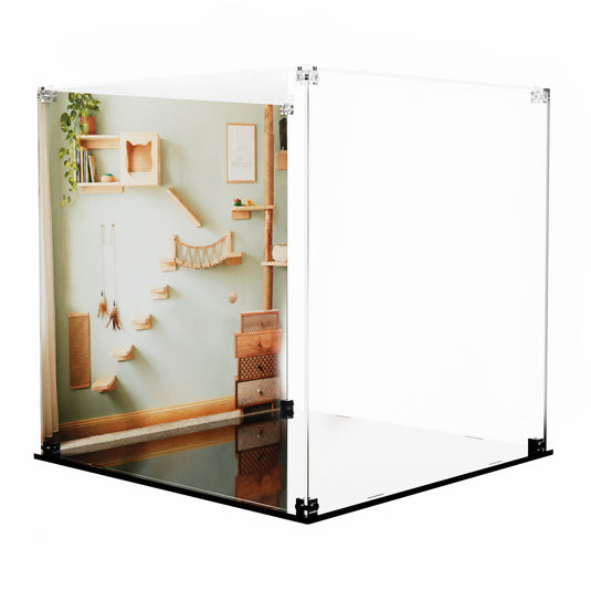 LEGO 21376 Orange Cat - Display Case