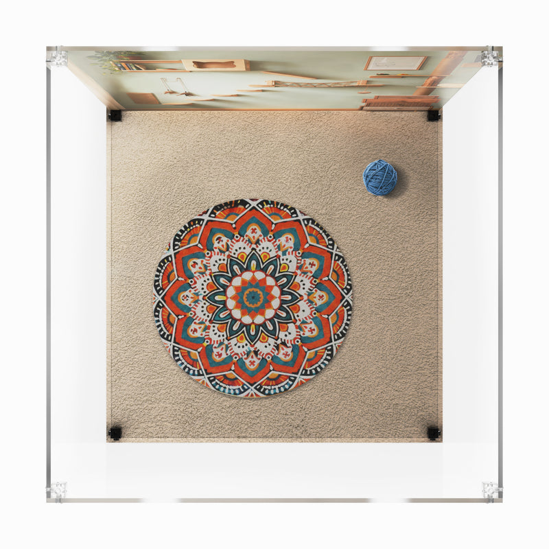 Load image into Gallery viewer, LEGO 21376 Orange Cat - Display Case
