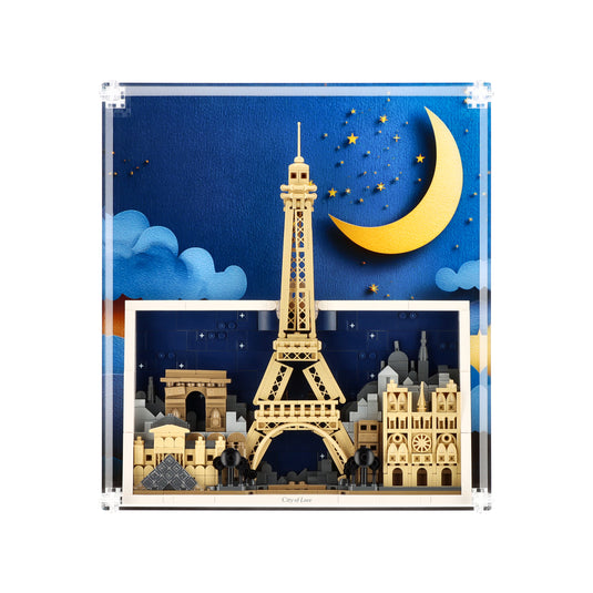 LEGO 21064 Paris – City of Love - Wall Mounted Display Case
