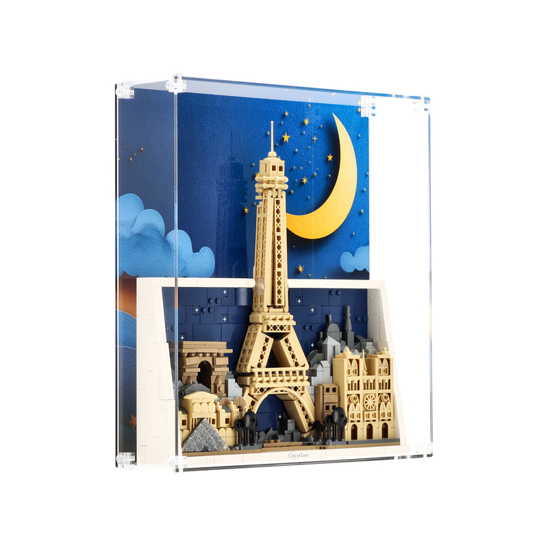 Load image into Gallery viewer, LEGO 21064 Paris – City of Love - Wall Mounted Display Case
