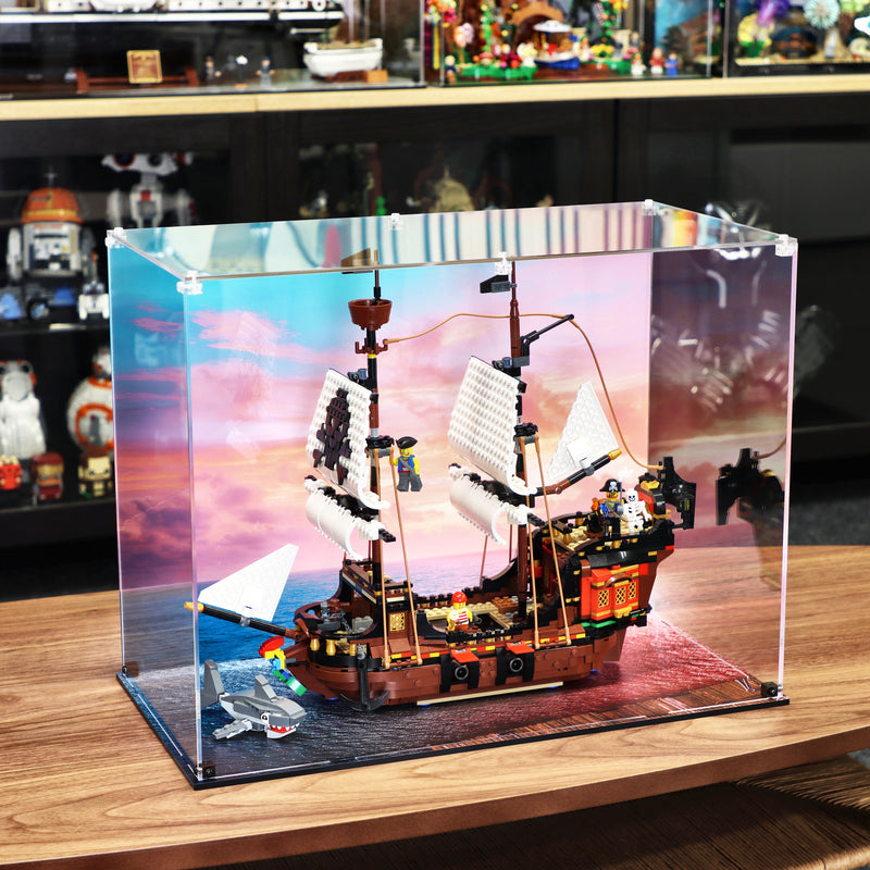 Load image into Gallery viewer, LEGO 31109 Pirate Ship - Display Case
