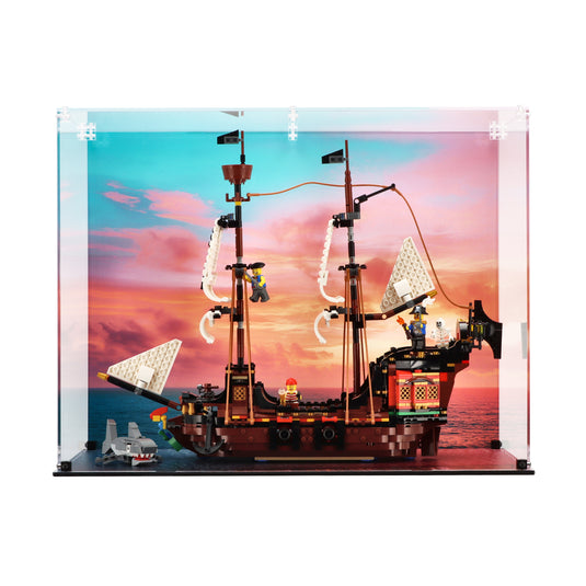 LEGO 31109 Pirate Ship - Display Case