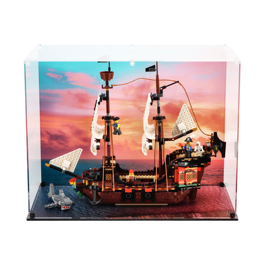 LEGO 31109 Pirate Ship - Display Case