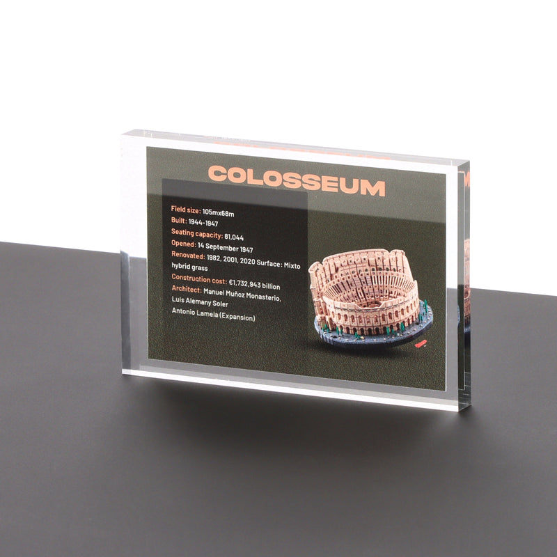 Load image into Gallery viewer, Lego 10276 Colosseum - Display Plaque
