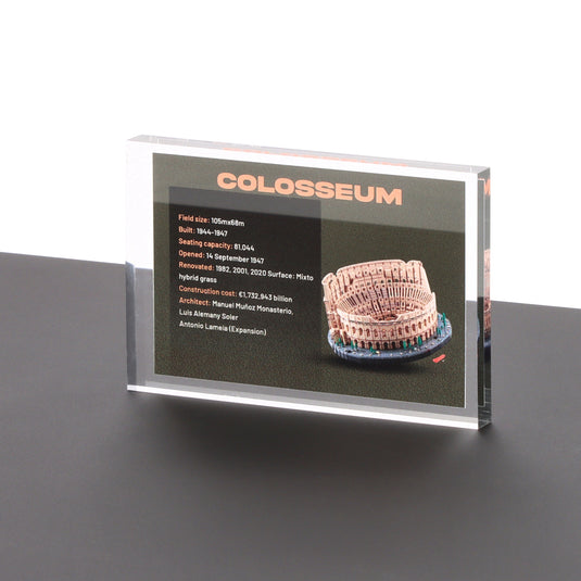 Lego 10276 Colosseum - Display Plaque