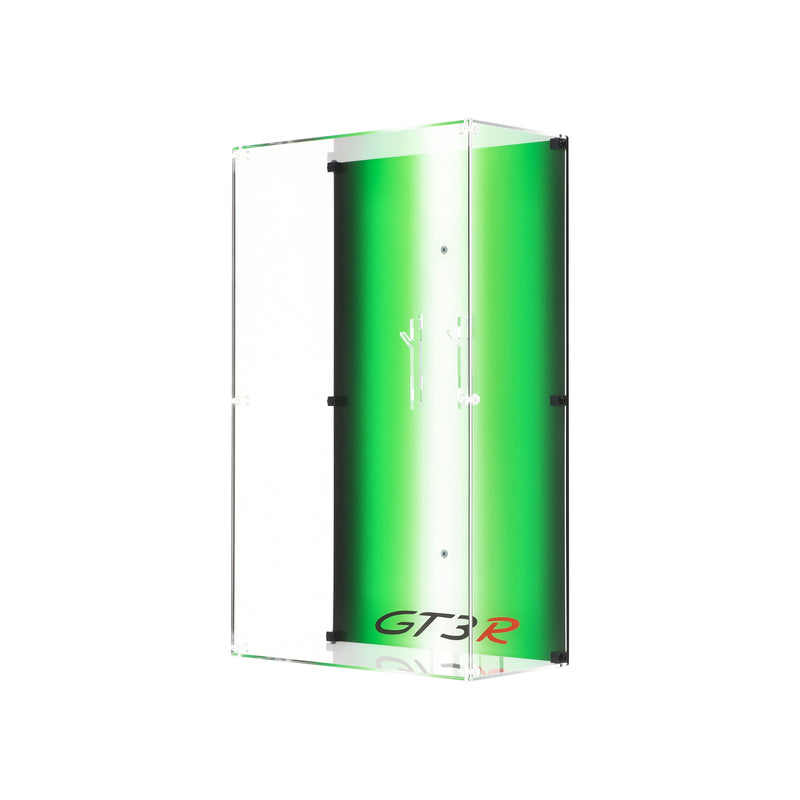 Load image into Gallery viewer, LEGO 42224 Porsche 911 GT3 R REXY AO Racing Car - Wall Mounted Display Case
