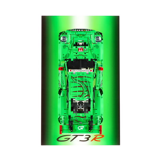Wall Display for LEGO 42224 Porsche 911 GT3 R REXY AO Racing Car
