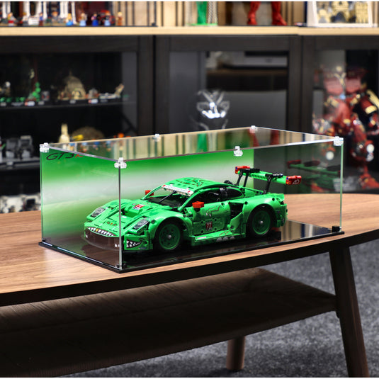 LEGO 42224 Porsche 911 GT3 R REXY AO Racing Car - Display Case