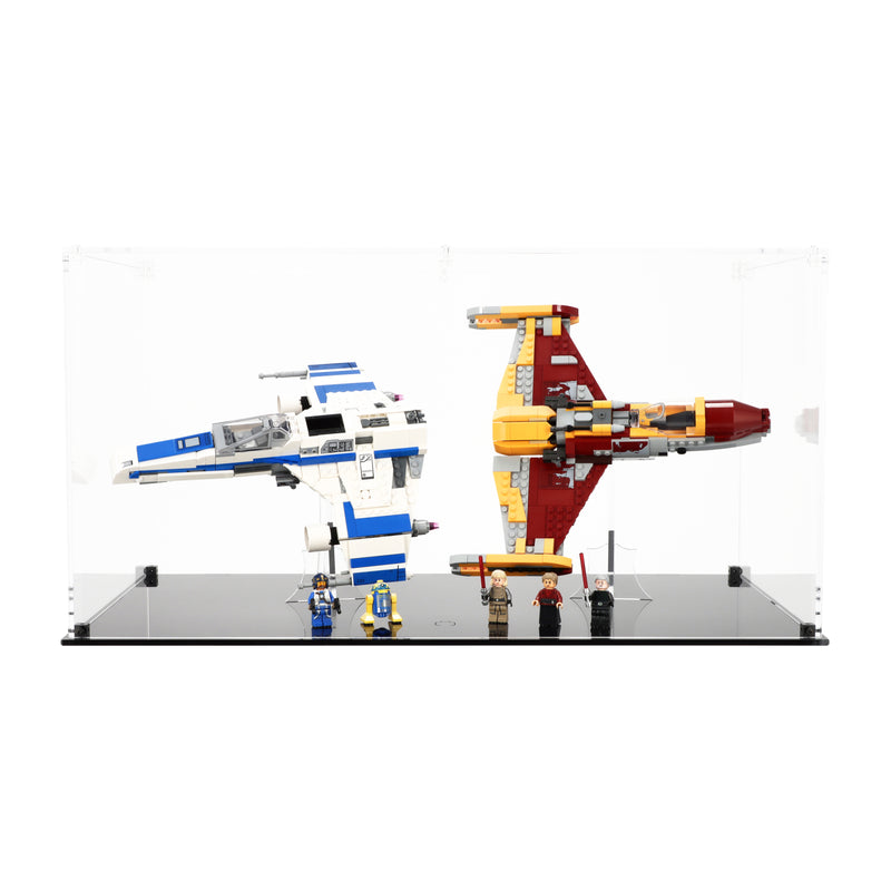 Load image into Gallery viewer, Lego 75364 New Republic E-Wing vs Shin Hati’s Starfighter - Display Case
