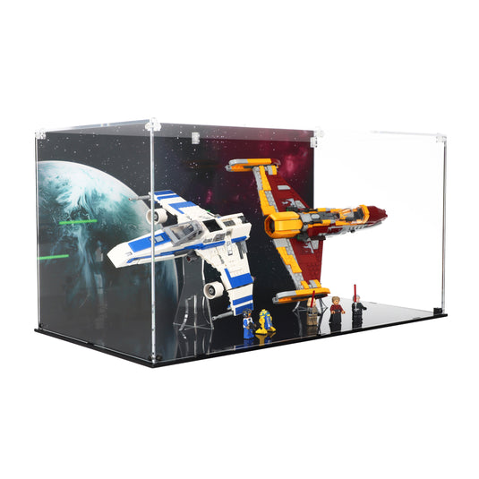 Lego 75364 New Republic E-Wing vs Shin Hati’s Starfighter - Display Case
