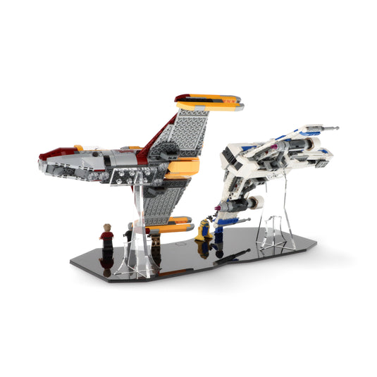 Lego 75364 New Republic E-Wing vs Shin Hati’s Starfighter - Display Stand