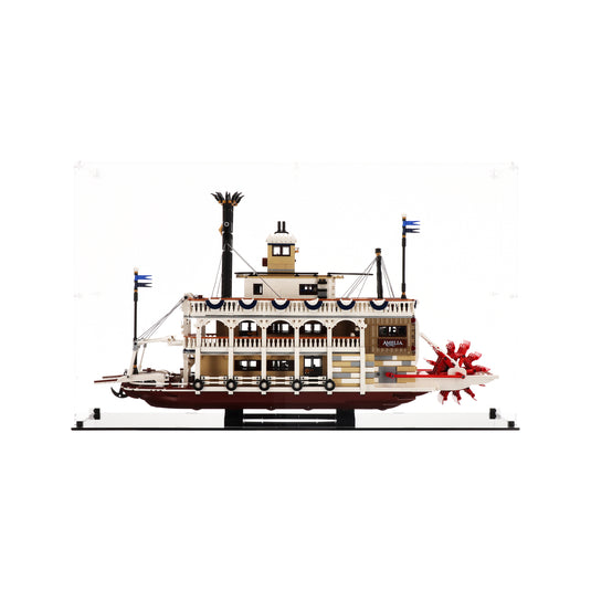 LEGO 21356 River Steamboat - Display Case