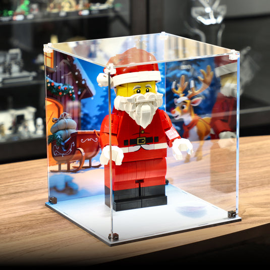 LEGO 40820 Up-Scaled Santa Minifigure - Display Case
