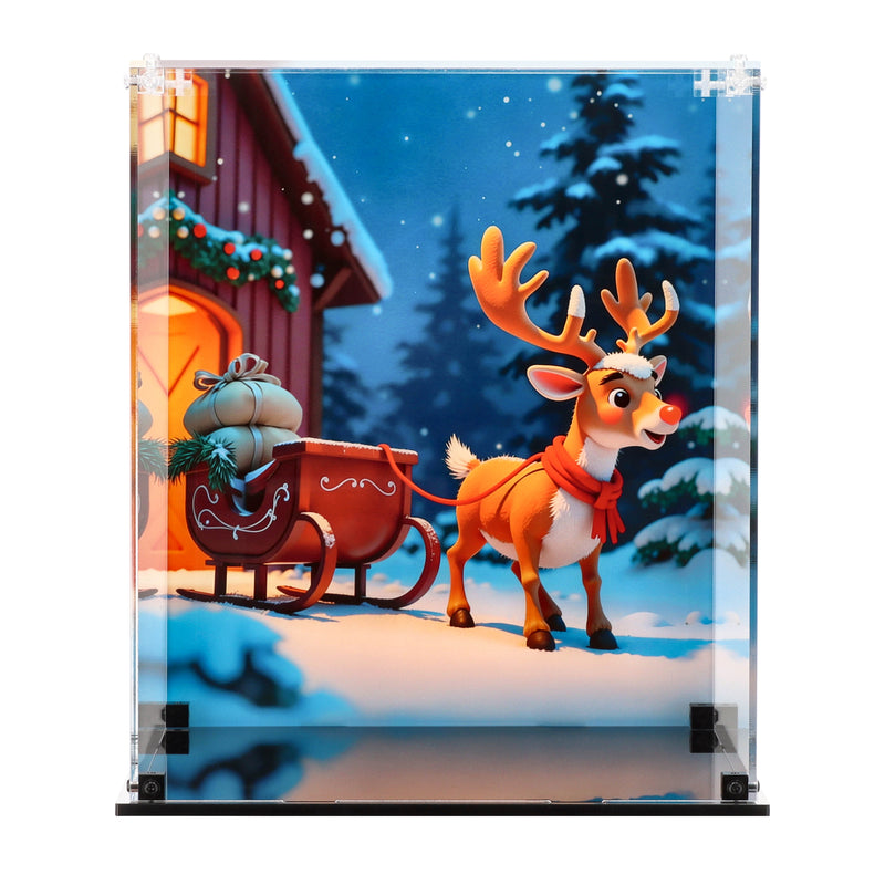 Load image into Gallery viewer, LEGO 40820 Up-Scaled Santa Minifigure - Display Case
