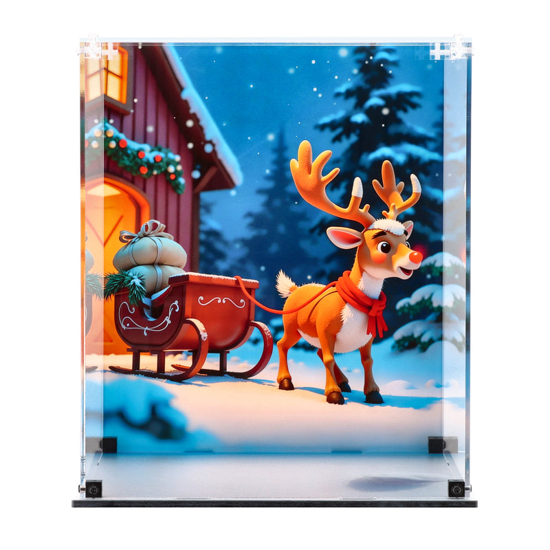 Load image into Gallery viewer, LEGO 40820 Up-Scaled Santa Minifigure - Display Case
