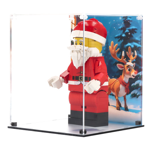 LEGO 40820 Up-Scaled Santa Minifigure - Display Case