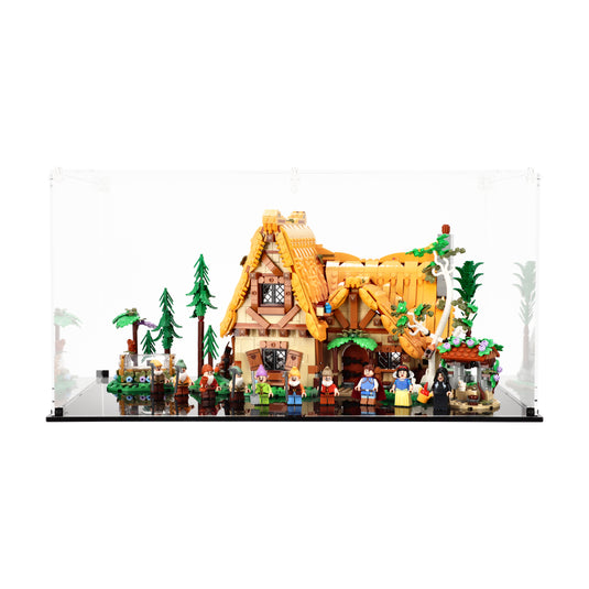 Lego 43242 Snow White and the Seven Dwarfs' Cottage - Display Case