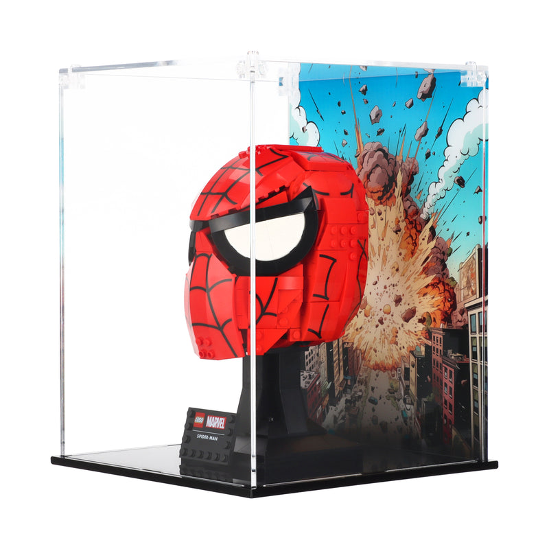 Load image into Gallery viewer, Lego 76285 Spider-Man&#39;s Mask Display Case
