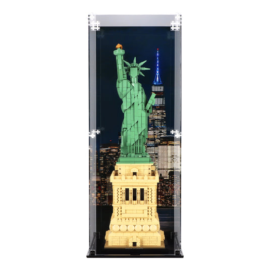 Lego 21042 Statue of Liberty - Display Case