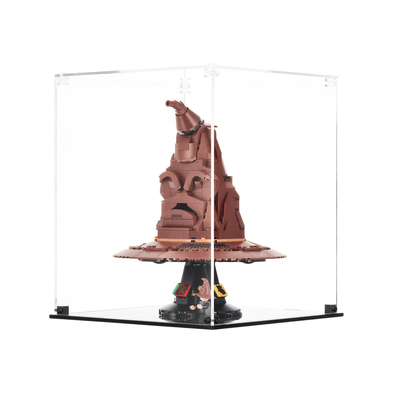 Load image into Gallery viewer, LEGO 76429 Talking Sorting Hat - Display Case

